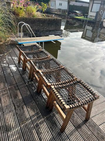 5x STACKHOLMEN Kruk - Lichtbruin beschikbaar voor biedingen