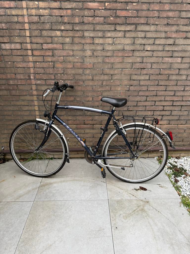 Herenfiets te koop, Fietsen en Brommers, Fietsen | Heren | Herenfietsen, Ophalen, Gebruikt, Overige merken, Versnellingen