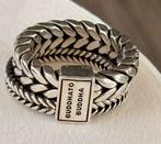 Buddha to Buddha Ring Barbara double Zilver 17, Ophalen of Verzenden, Zo goed als nieuw, 17 tot 18, Dame of Heer