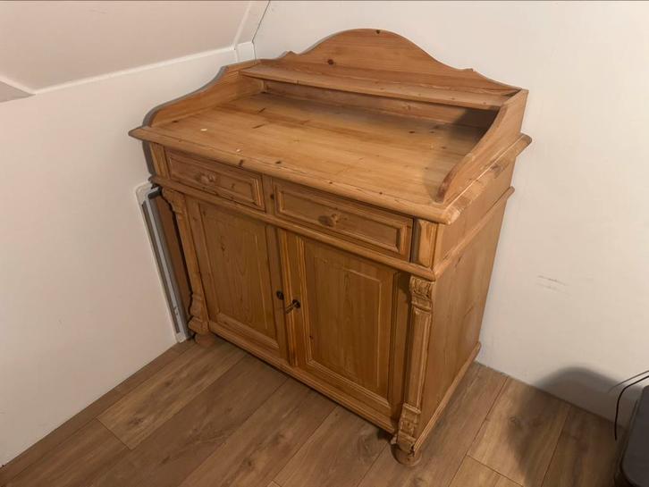 Geloogd grenen commode, Antiek en Kunst, Antiek | Meubels | Kasten, Ophalen