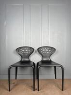 4 Moroso Supernatural stapelbare design stoelen, Huis en Inrichting, Kunststof, Moroso, Zwart, Ophalen of Verzenden