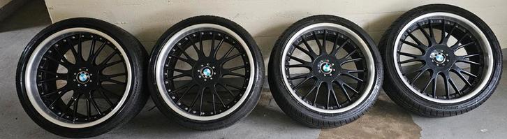 EVOX RAYSHIN RM4  BREEDSET BMW, Auto-onderdelen, Banden en Velgen, Zomerbanden, 19 inch, Ophalen of Verzenden