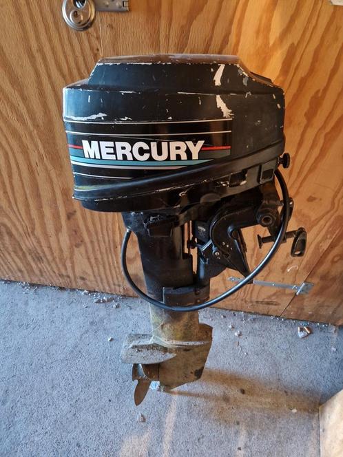 Mercury 9.9pk 2 takt, Watersport en Boten, Buiten- en Binnenboordmotoren, Gebruikt, Benzine, Buitenboordmotor, 5 tot 10 pk, Met afstandsbediening