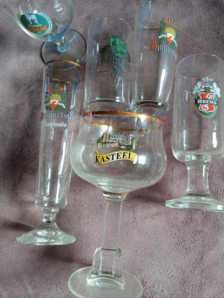 Bierglazen Verzameling - Diverse Merken, Verzamelen, Merken en Reclamevoorwerpen, Gebruikt, Ophalen of Verzenden