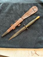 Originele Commando dolk 2nd pattern type Beaded & Ribbed, Ophalen of Verzenden, Landmacht, Engeland, Mes of Dolk