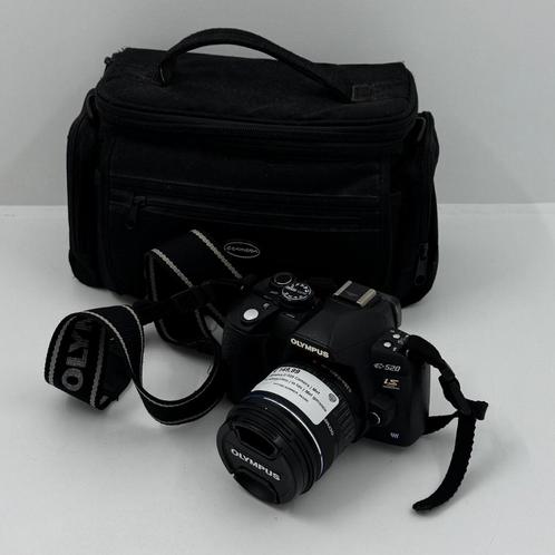 Olympus E-520 Camera | Met 14-42mm Lens | In tas | Met garan, Audio, Tv en Foto, Fotocamera's Digitaal, Zo goed als nieuw, Compact