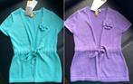 De Bijenkorf 2 gebreide turquoise lila vest ceintuur 116-122, Kinderen en Baby's, Tweelingen en Meerlingen, Ophalen of Verzenden