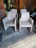 Framati eetkamer fauteuils, Minder dan 75 cm, Leer, Ophalen of Verzenden, Zo goed als nieuw