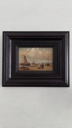 Schilderij bootjes, Ophalen, Gebruikt, Minder dan 50 cm, Minder dan 50 cm