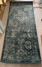 IKEA Vonsbäk Loper - Blauw/Grijs/ Groen - 80x180 cm, Huis en Inrichting, Stoffering | Tapijten en Kleden, Ophalen, Gebruikt, Blauw