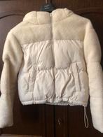 amy & ivy teddy puffer jas, Gedragen, Beige, Maat 38/40 (M), Ophalen of Verzenden