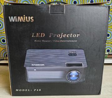 Wimius P18 LED Beamer beschikbaar voor biedingen