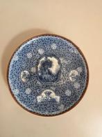 Antiek blauw wandbord Franz Anton Mehlem. Landschap bloem, Antiek en Kunst, Antiek | Wandborden en Tegels, Ophalen