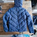Superdry Winterjas Maat S - Donkerblauw/Geelgroen, Blauw, Ophalen of Verzenden, Zo goed als nieuw, Maat 46 (S) of kleiner