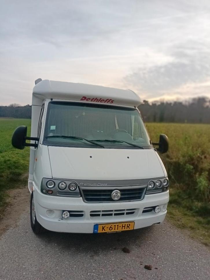 Dethleff Globetrotter Premium Class T5846, Caravans en Kamperen, Campers, Particulier, tot en met 2, Half-integraal, Ophalen