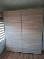Kledingkast met schuifdeuren, Ophalen, Gebruikt, 50 tot 75 cm, 200 cm of meer
