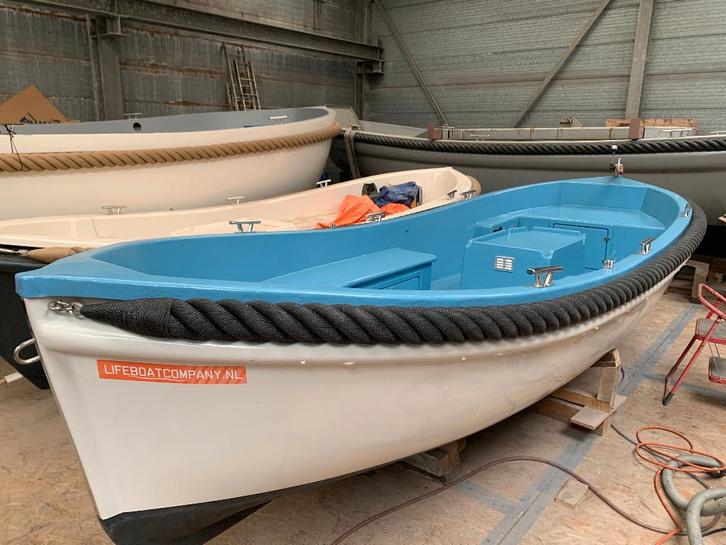 Electrische reddingssloep, Watersport en Boten, Sloepen, Zo goed als nieuw, 10 tot 30 pk, 3 tot 6 meter, Binnenboordmotor, Elektrisch