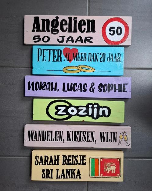 Strandborden-wegwijsborden jubileum Abraham Sarah Verjaardag, Hobby en Vrije tijd, Feestartikelen, Nieuw, Versiering, Abraham of Sarah