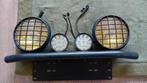 Koplamp verstraler 4x met kenteken holder, Ophalen of Verzenden, Gebruikt
