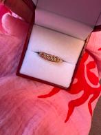 9 karaats gevlochten gouden bandring, Ophalen of Verzenden, Goud, Dame