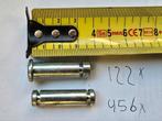 578x Eindpen vervolgpen tbv houten legborden legbordstelling, Doe-het-zelf en Verbouw, Ophalen, Gebruikt, Minder dan 50 mm, Overige typen