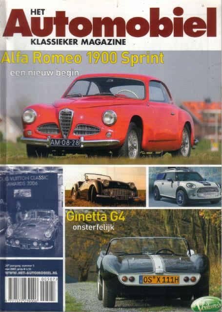 Automobiel 5 2007 : Triumph TR3 - Ginetta G4 - Alfa 1900 Spr, Ophalen of Verzenden, Gelezen, Algemeen