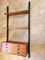 Vintage wandsysteem in palissander van Topform, Ophalen, Gebruikt, Minder dan 150 cm, Met lade(s)