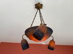 Art Deco pate de verre lamp van Degue, Ophalen