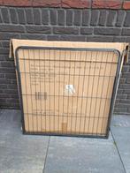 Puppyren zwart gecoat panelen 80x80 (4 stuks), Dieren en Toebehoren, Hondenhokken, Ophalen, 110 cm of meer, 65 tot 100 cm