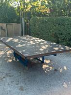 Werkplaatstafel, opklapbaar , verrijdbaar, Ophalen, Gebruikt, 120 tot 170 cm, Inklapbaar