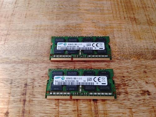 Samsung 16GB DDRL3 PC12800S 1600MHz SO-Dimm Set (2x8GB), Computers en Software, RAM geheugen, Refurbished, Laptop, 16 GB, DDR3