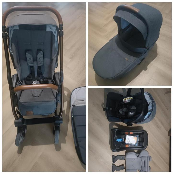 Mutsy kinderwagen + Maxi-Cosi compleet, Kinderen en Baby's, Kinderwagens en Combinaties, Gebruikt, Combiwagen, Mutsy, Met autostoeltje