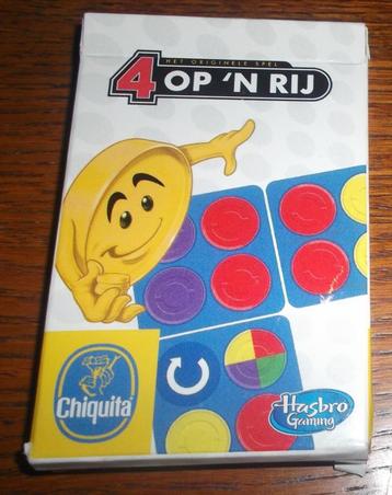 Kaartspel 4 op 'n rij / Hasbro beschikbaar voor biedingen