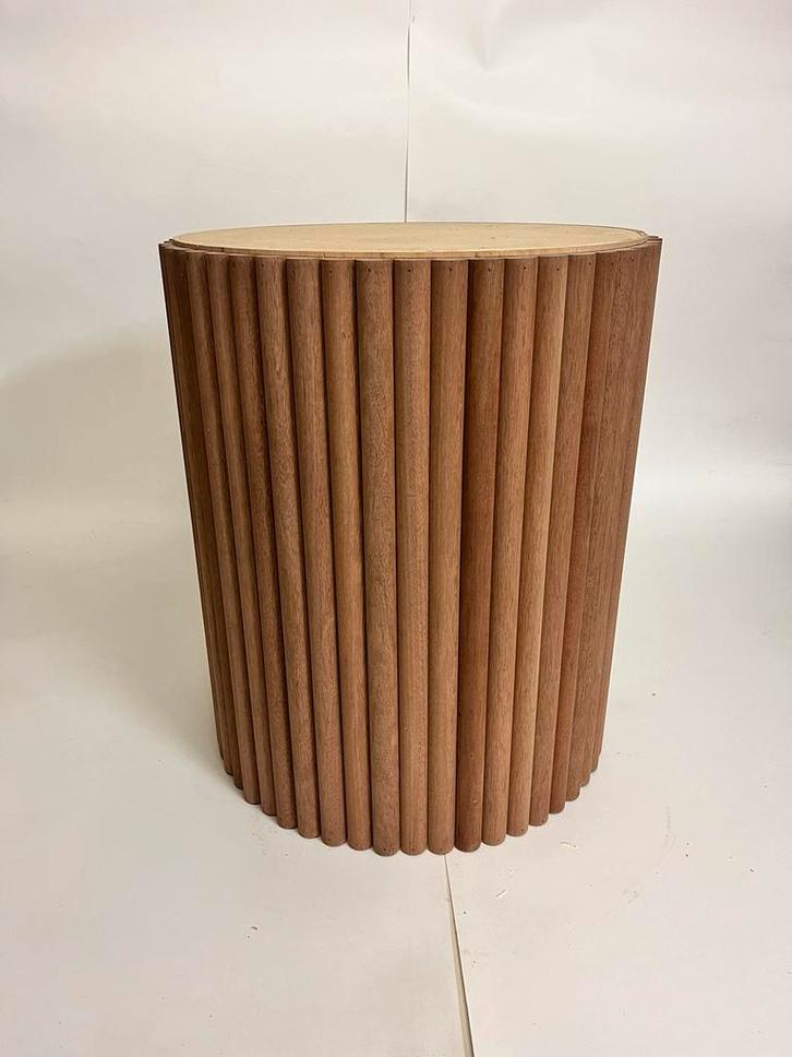 Houten ronde midden eettafelpoot voor ronde tafel, Huis en Inrichting, Tafelonderdelen, Nieuw, Tafelpoot, Minder dan 50 cm, Minder dan 50 cm