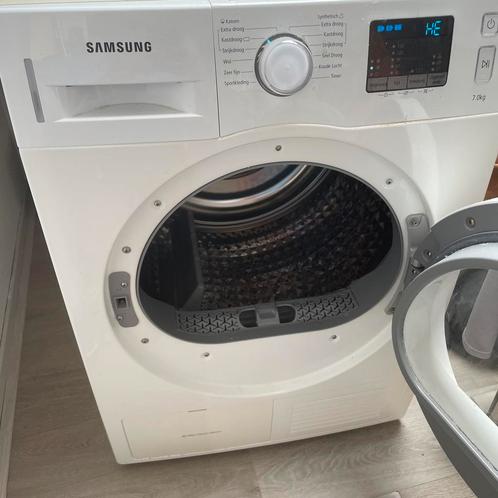 Samsung warmtepompdroger DV70F5E0HGW – defect (HE-melding), Witgoed en Apparatuur, Wasdrogers, Niet werkend, Condens, 8 tot 10 kg