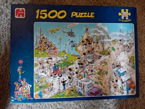 Jan van Haasteren 1500 stukjes + 2x Anton Pieck 1000 stukjes, Hobby en Vrije tijd, Denksport en Puzzels, Zo goed als nieuw, Legpuzzel