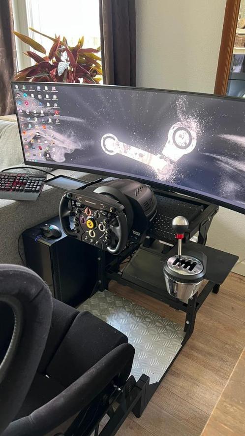 Simracing Rig, Computers en Software, Joysticks, Zo goed als nieuw, Ophalen