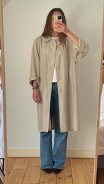 Vintage oversized trenchcoat van Aigner, maat M, Kleding | Dames, Maat 38/40 (M), Beige, Aigner, Ophalen of Verzenden