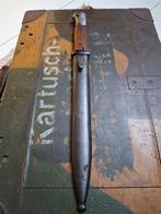 Geëtste K98 Bajonet - WOII Duitsland, Ophalen of Verzenden, Overige soorten, Duitsland, Mes of Dolk
