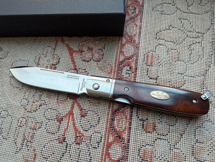 Fällkniven GP Gentleman's Pocket Knife Desert Ironwood Mes, Caravans en Kamperen, Kampeergereedschap, Nieuw, Ophalen of Verzenden
