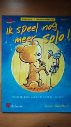 Ik speel nog meer solo voor blokfluit incl CD, Ophalen of Verzenden, Nieuw, Les of Cursus, Blokfluit