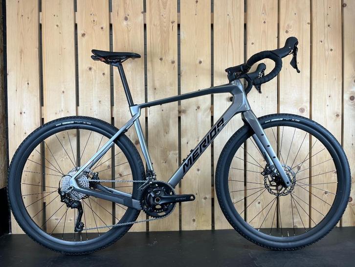 Merida Silex 4000 2025 Gun Metal Grey Maat M "Demo" Gravel, Fietsen en Brommers, Fietsen | Racefietsen, Nieuw, Overige merken