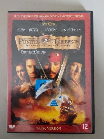 Dvd Pirates of the Caribbean the curse of the black pearl beschikbaar voor biedingen