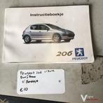 Peugeot 206 2000 Handleiding, Ophalen of Verzenden