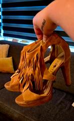 Hoge hakken (western look) maat 40, Bruin, Ophalen of Verzenden, Le ballon, Schoenen met hoge hakken