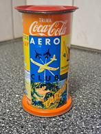 Vintage Coca Cola spaarpot zuil, Verzamelen, Gebruikt, Coca Cola, Ophalen of Verzenden, Overige thema's