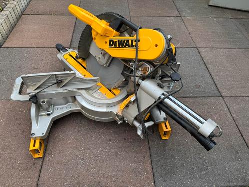 DeWalt DWS780 Afkortzaag 305mm, Doe-het-zelf en Verbouw, Gereedschap | Zaagmachines, Zo goed als nieuw, Afkortzaag, 1200 watt of meer