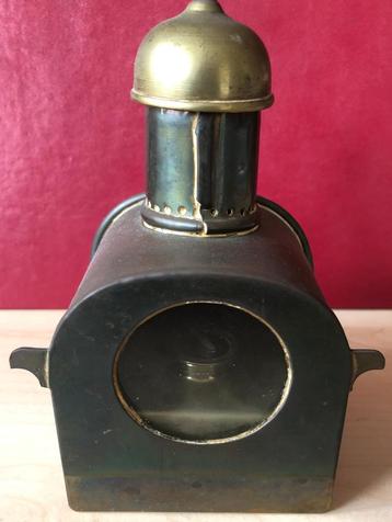 	 Antieke messing toverlantaarn (of scheepslamp) ca. 1910 beschikbaar voor biedingen