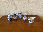 Mini Delfts Blauw setje van Vaasjes, Ophalen of Verzenden