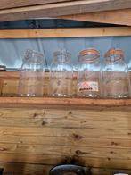 BROCANTE GLAZEN POTTEN PARFAIT WECKPOTTEN, Ophalen of Verzenden